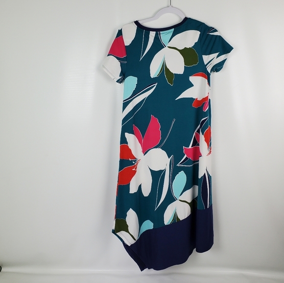 Cuddl Duds Supper Soft Asymmetrical Maxi Dress Sz xs - Picture 4 of 9